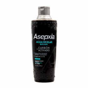 Agua Micelar Asepxia Carbón Detox x 400Ml | Gestor de Salud
