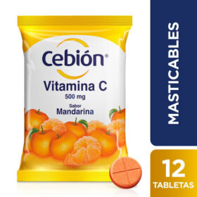 Cebión 500Mg Mandarina | Gestor de Salud