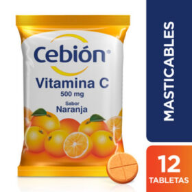 Cebión 500Mg Naranja | Gestor de Salud