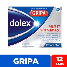 DOLEX Gripa Tab. Caja | Gestor de Salud