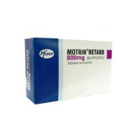 Fracción Motrin Retard | Gestor de Salud
