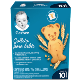 Galletas Gerber Para | Gestor de Salud