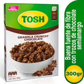 Granola Tosh Chocolate | Gestor de Salud