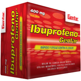 Ibuprofeno 400Mg Genfar | Gestor de Salud