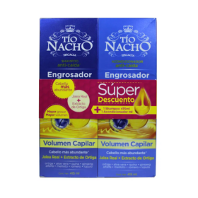 Oferta Shampoo Tio Nacho | Gestor de Salud