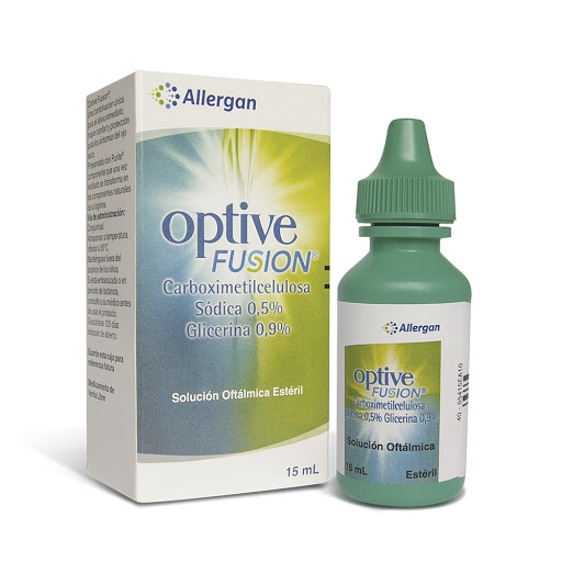  Lágrimas artificiales Refresh Optive; caja de 2 botellas de 0,5  fl oz : Salud y Hogar