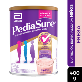 PEDIASURE FRESA X400G | Gestor de Salud