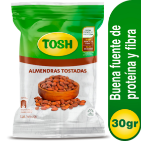 Pasabocas Tosh Almendras | Gestor de Salud