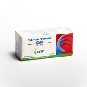 Sulfato Ferroso Ecar | Gestor de Salud