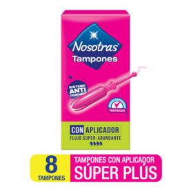 Tampones Nosotras con | Gestor de Salud