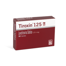 Tiroxin 125Mg Tabletas | Gestor de Salud