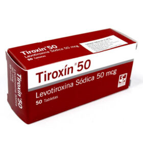 Tiroxín 50Mcg Tabletas | Gestor de Salud