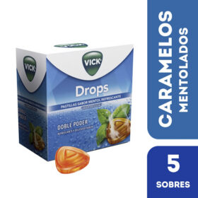 Vick Drops Mentol Sobres | Gestor de Salud